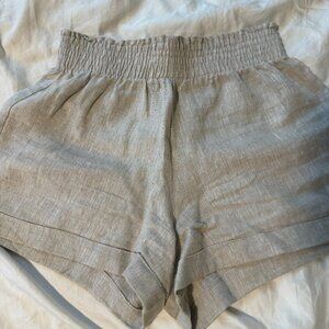 Reformation Nashville Linen Shorts Size S